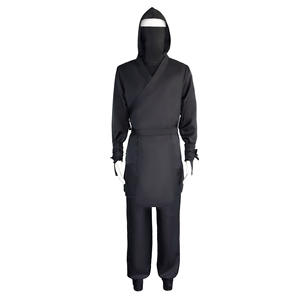 Costume noir <span class=keywords><strong>de</strong></span> guerrier Ninja pour hommes femmes Costume <span class=keywords><strong>de</strong></span> Performance pour Halloween <span class=keywords><strong>nuit</strong></span> équitation Arts martiaux voleur Bandit Bandit ensembles - Product Image 4
