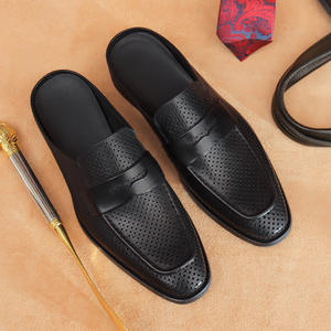 Bottes classiques pour hommes de haute qualité, design personnalisé, en cuir véritable, confortables, antidérapantes, chaussures décontractées pour l'automne - Product Image 5