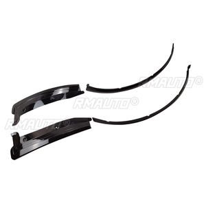 Un paio (sinistra e destra) parafango sopracciglia ruota posteriore per Chevrolet <span class=keywords><strong>Corvette</strong></span> C7 2014-2019 bagliori Look in fibra di carbonio nero lucido - Product Image 4