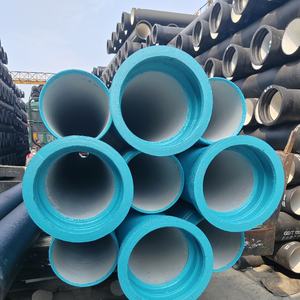 Materias primas de alta calidad y bajo costo ISO 2531 EN545 EN598 K9 C40 C30 C25 tubería DUCTIL de hierro - Product Image 2