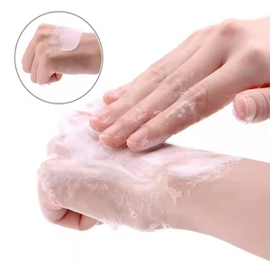 Bán Buôn OEM 20Pcs Du Lịch Nguồn Cung Cấp Xách Tay Tay Xà Phòng Tấm Trong Suốt Dùng Một Lần Xà Phòng Mini Giấy Xà Phòng - Product Image 6