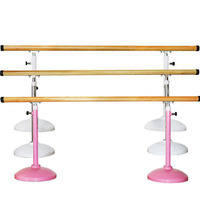 Barre de danse professionnelle pour usage domestique, barre de pression des jambes réglable pour adultes et enfants, idéale pour la danse, la pratique et l'entraînement