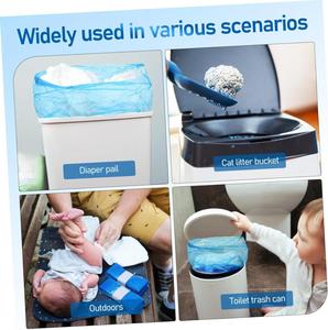 Bolsas de repuesto al por mayor de PE de 4.5m para cubos de pañales de bebé, sostenibles, con control de olores, recambios para contenedores de pañales. - Product Image 2
