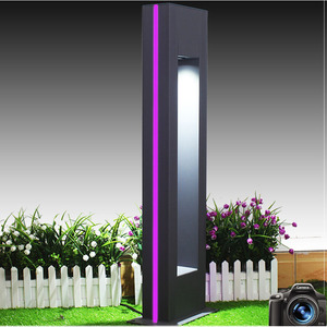Lámpara Solar de Jardín de Acero Inoxidable IP65 LED de Alta Potencia para Iluminación de Paisajes Exteriores - Product Image 1