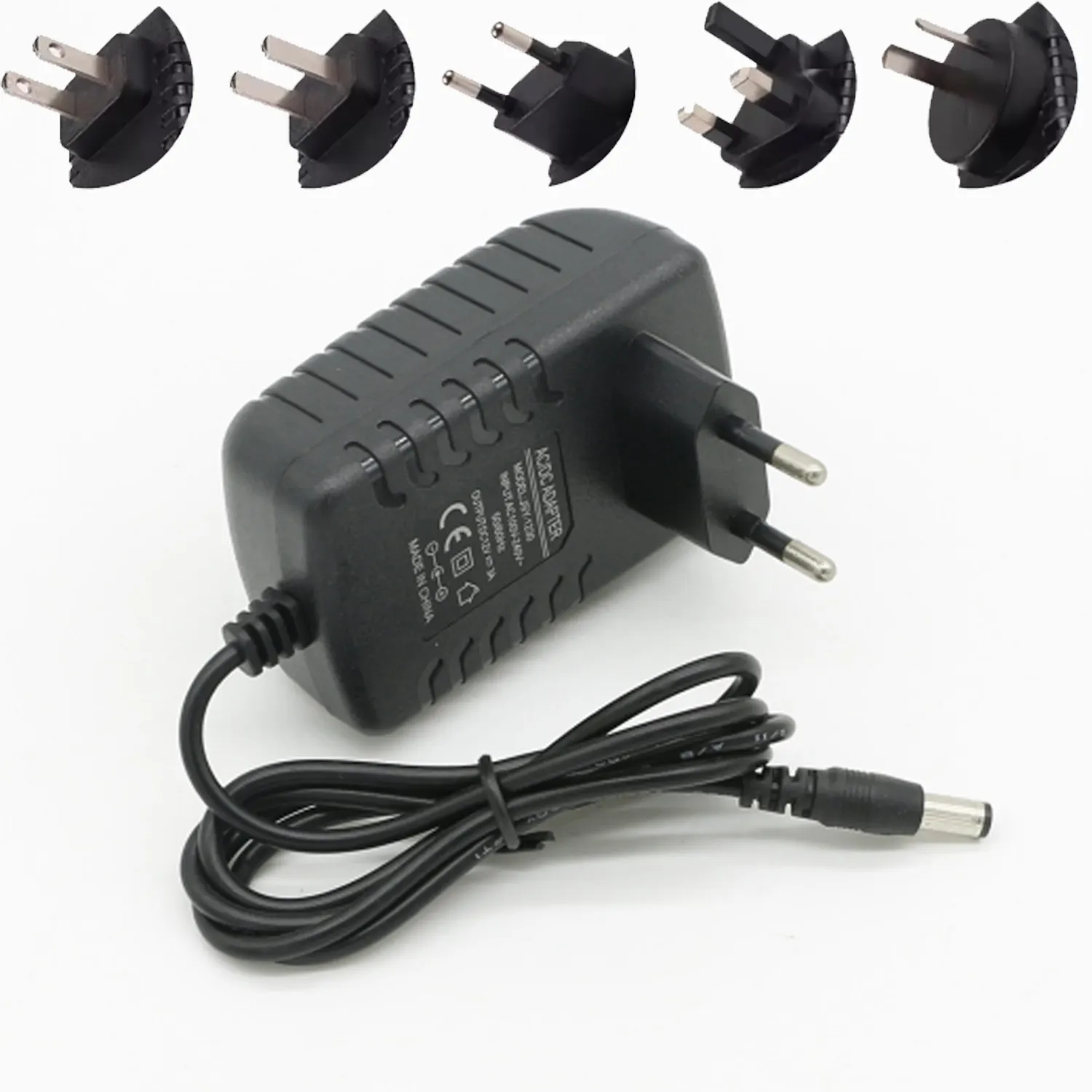 EU US AU UK Plug AC 100-240V DC Power Adapter Supply 9V 12V 15V 24V 0.5A 1A 1.5A 2A AC DC power adapter