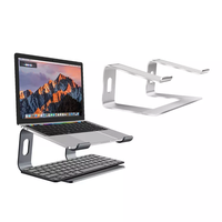 Support portable pour ordinateur portable en alliage d'aluminium, support ergonomique pour ordinateur, accessoires détachables pour ordinateur portable, cadeau de bureau, OEM ODM