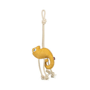 Juguete Masticable para Mascotas Chameleon, Cuerda de Cuero de 45 cm, Juguete Colgante para Gatos - Product Image 2