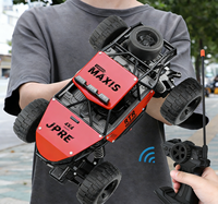 Véhicule tout-terrain télécommandé en alliage 6 roues motrices, voiture de course électrique haute vitesse, jouet RC grand format, cadeau pour enfants et garçons, camion lourd
