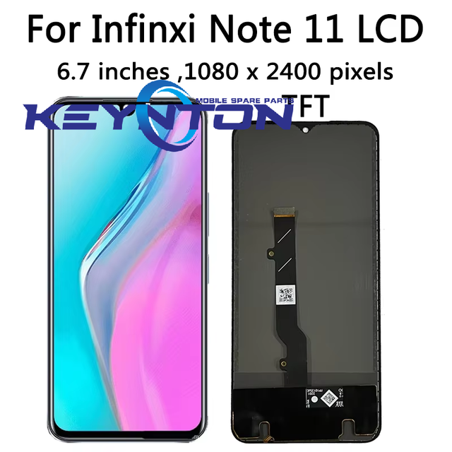 Wholesale Lcd for Infinix Note 11 Screen Display X663 Mobile Phone Lcd Screen Replacement
