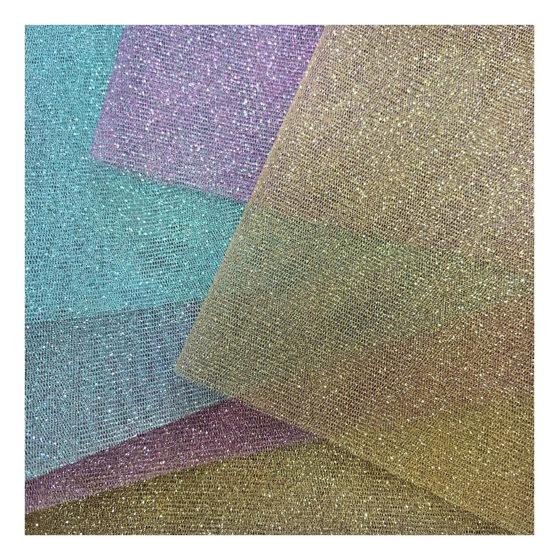 TULLE GLITTER BRILLO FABRIC FOR WEDDING DRESS PARTY DRESS DECORATION