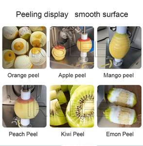 Elektrostählverstellbare Fruchtschäler-Schälermaschine für Apfelbirne Orange Zitrone grüne Persimmon - Product Image 6
