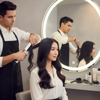 Lisseur Cheveux Professionnel à Technologie Ionique Titanium Diana