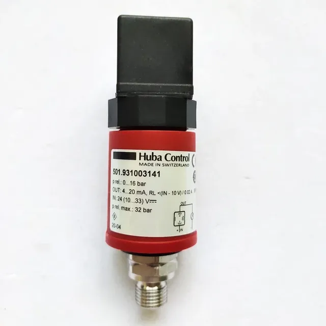 HUBA Control501 pressure sensor 501.99036 501.99037 with display