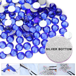 1440 Uds. Diamantes de imitación de cristal con Base de plata a granel sin fijación <span class=keywords><strong>en</strong></span> caliente espalda plana <span class=keywords><strong>Strass</strong></span> y diamantes de imitación de <span class=keywords><strong>tela</strong></span> <span class=keywords><strong>para</strong></span> decoración de uñas - Product Image 6