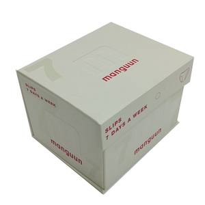 Boîtes rigides en carton recyclable pour emballer des sous-vêtements, des chaussettes, etc., avec fermeture magnétique, personnalisables, gaufrage mat - Product Image 6