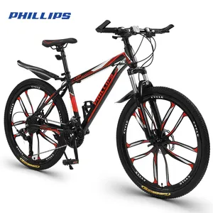 Phillips Hot Sale Oem Dubbele Demping Downhill Fiets Mtb 24/26 Inch 24 Snelheid Voor Volwassen Cyclus Voor Mannen Dual Mountainbike Mtb