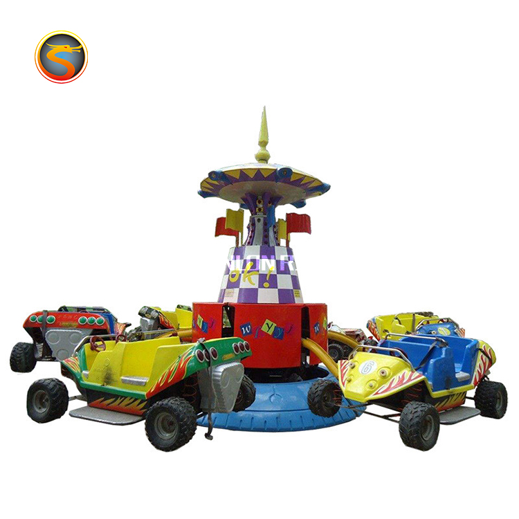 Factory Supplier Funfair Crazy Jump Car Games Equipment Rides for Sale