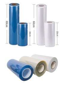 HyperTransprint Autocollant de transfert thermique UV transparent auto-adhésif de haute qualité, nouveau et populaire, 30 cm 100 m, film PET de transfert DTF A/B - Product Image 3