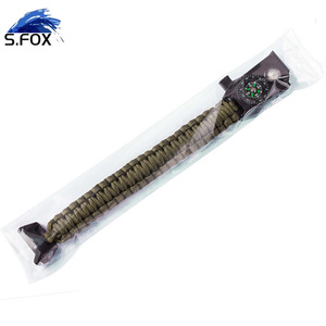 Pulsera de Supervivencia Multifuncional de Paracord con LED, Brújula, Encendedor y Silbato de Emergencia para Campismo y Senderismo al Aire Libre - Product Image 5