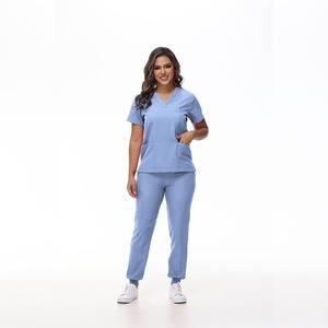 Ensemble de blouses de qualité supérieure, amples et confortables, vêtements de travail médicaux, uniforme d'infirmière à manches courtes pour l'hôpital - Product Image 4