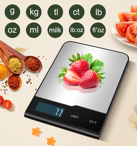 Độ Chính Xác Cao Có Thể Sạc Lại 15Kg Thực Phẩm Điện Tử Ounces LCD Kỹ Thuật Số Quy Mô Nhà Bếp 5Kg 1G - Product Image 3
