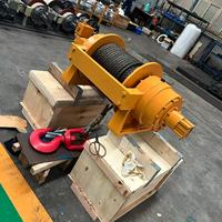 Treuil hydraulique à cabestan 5T/10T/15T/20T/25T/30T/40T/50T utilisé pour la grue, le remorquage, le sauvetage, le levage, le gréement, le camion de dépannage