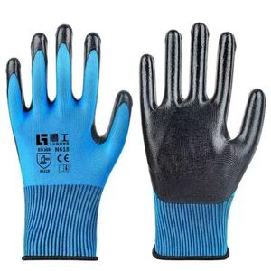Gants de sécurité en latex enduit, gants de travail rouges en polyester pour les ouvriers du bâtiment, vente en gros directe d'usine, personnalisables - Product Image 6