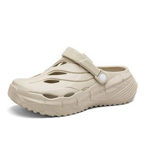 Chaussons d'extérieur pour hommes, sabots, sandales, semelle épaisse en EVA, confortables, antidérapantes, chaussures de plage d'été, chaussures de tous les jours - Product Image 5
