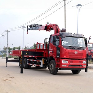 Grue à flèche télescopique montée sur camion FAW 8x4 de 16 tonnes, 40 tonnes, 35 tonnes, pour travaux lourds - Product Image 4
