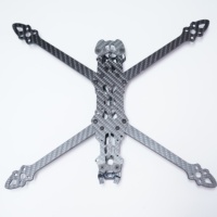 Estructura de Dron de Fibra de Carbono de Grado Industrial para Pulverización Agrícola, Topografía y Mapeo, Diseño Plegable
