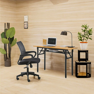 Design moderno pieghevole scrivania del <span class=keywords><strong>Computer</strong></span> in legno pieghevole tavolo di formazione per l'home Office con la caratteristica estensibile - Product Image 3