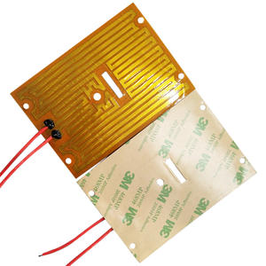 Élément chauffant électrique flexible circulaire 12v 5w avec support adhésif PI Heater - Product Image 5