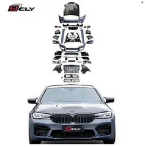 CLY pare-chocs de voiture pour BMW série 5 F10 mise à niveau <span class=keywords><strong>2021</strong></span> G30 M5 kit carrosserie phare feu arrière F10 ancienne mise à niveau nouveau kit de carrosserie populaire - Product Image 1