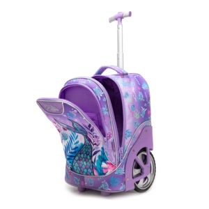 Nuevo estilo, resistente al desgaste <span class=keywords><strong>mochila</strong></span> con <span class=keywords><strong>ruedas</strong></span> de gran tamaño, Juego de 3 uds., mochilas escolares con <span class=keywords><strong>ruedas</strong></span> grandes de <span class=keywords><strong>sirena</strong></span> de buena calidad para niña - Product Image 6