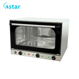 فرن كهربائي تجاري بالحمل الحراري مع 5 صواني من الفولاذ المقاوم للصدأ، جهاز تبخير الكرواسون الأوتوماتيكي الرقمي 220 فولت - Product Image 1