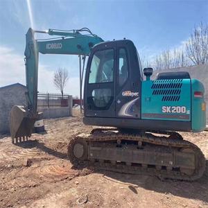 Excavadora Kobelco SK200-8 SK200-3 SK200-6 Usada con Calidad Confiable, Capacidad de 20 Toneladas, Motor Hino, Bomba, Motor, Caja de Cambios - Económica - Product Image 2