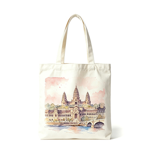 High Quality <b>Canvas</b> Large Shopping Cotton Wine Tote Supermarket <b>Shopper</b> Storage Inner Bag With Custom Printed Logo - Product Image 1