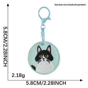 Wholesale New Factory Creative Embroidery Cute Pet Dog Cat Tag Pendant - Product Image 6