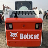Bobcat S220 Skid Steer Loader Bekas Mini Otomatis dengan Harga Murah
