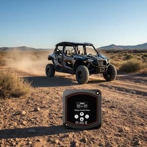 Kit de Aislador de Batería Dual de 12V 300A, Relé Sensible al Voltaje con Pantalla LCD para Vehículos Utilitarios UTV ATV Polaris - Product Image 2