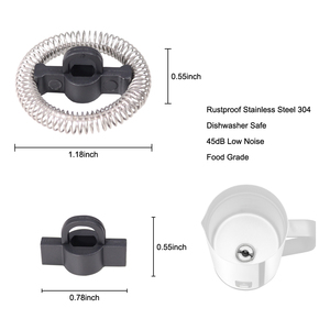 <span class=keywords><strong>Secura</strong></span> Electric Milch auf schäumer und Wärmer Ersatz Schneebesen Set - Product Image 4