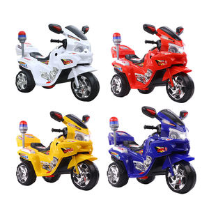 Motor Listrik Roda Tiga Big Kids Model Mobil Klasik dengan Lampu dan Musik untuk Anak-Anak - Product Image 1