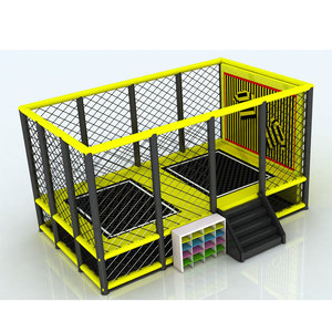 Children Rectangle Large <strong>Trampoline</strong> Park Fitness <strong>Rectangular</strong> Jumping <strong>Trampoline</strong> Bed Sale - Product Image 1