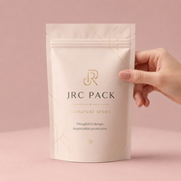 Sachets Doypack personnalisés imprimés avec fermeture éclair refermable pour emballage alimentaire, sachets stand-up pour fruits secs et snacks, sachets en aluminium