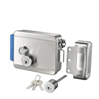 Cerradura Eléctrica de Doble Cilindro de Acero Inoxidable Vians de 12V