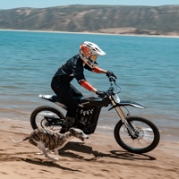 Bicicleta Eléctrica con Batería de Litio de 72V 40Ah, Celdas Samsung 21700, Alcance Máximo de 120 km, Carga Rápida de 4 Horas, 17KW, 500N.m, 95km/h, Resistente al Agua IP65
