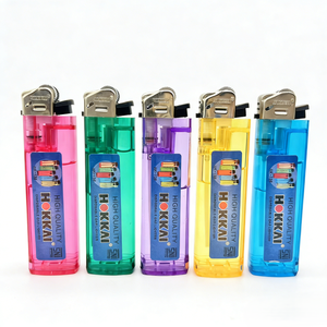 Accendini a Gas Butano Trasparenti Ricaricabili Shunfa, Accendini in Plastica Durevole con Pietrina per Sigarette, Prezzo di Fabbrica - Product Image 6