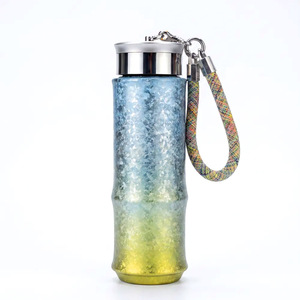 Pure <b>Titanium</b> Thermos Cup With Tea Strainer 500Ml Vacuum Insulated Portable Travel Water Bottle For Brewing And Health - Product Image 5