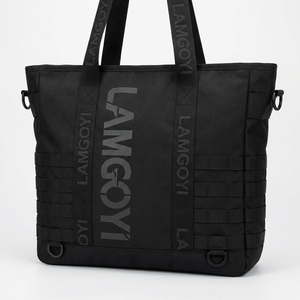 LAMGOYI Wholesale Duffle Sports Shoulder Polyester Bags Yoga <strong>Women</strong> Designer Travel Mat Waterproof Logo Fitness Tote Bag Gym - Product Image 1