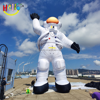 Ballon Gonflable Géant pour Décoration Scénique DJ, Figurine Astronaute Gonflable Énorme
